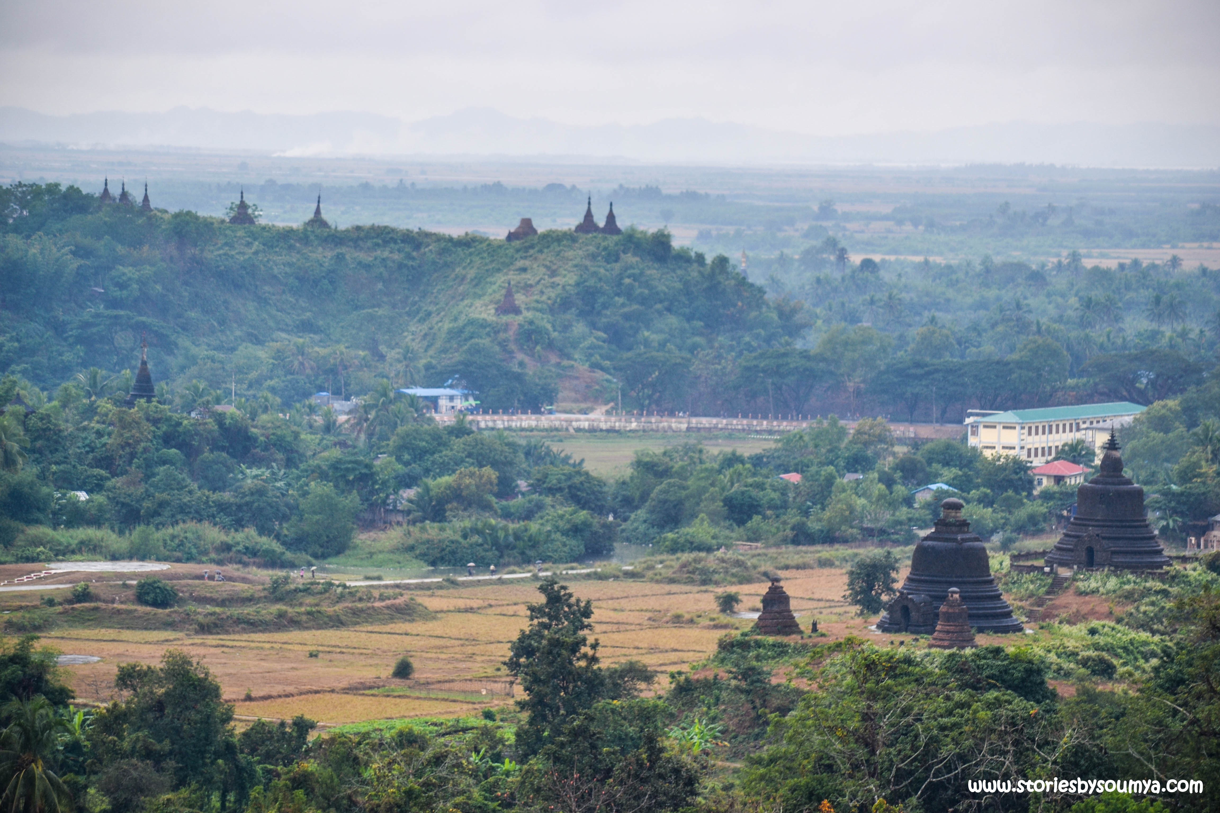 A view of Mrauk U
