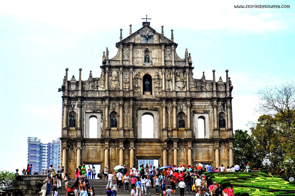 Ruins of St Paul - Egg Tart of Macau