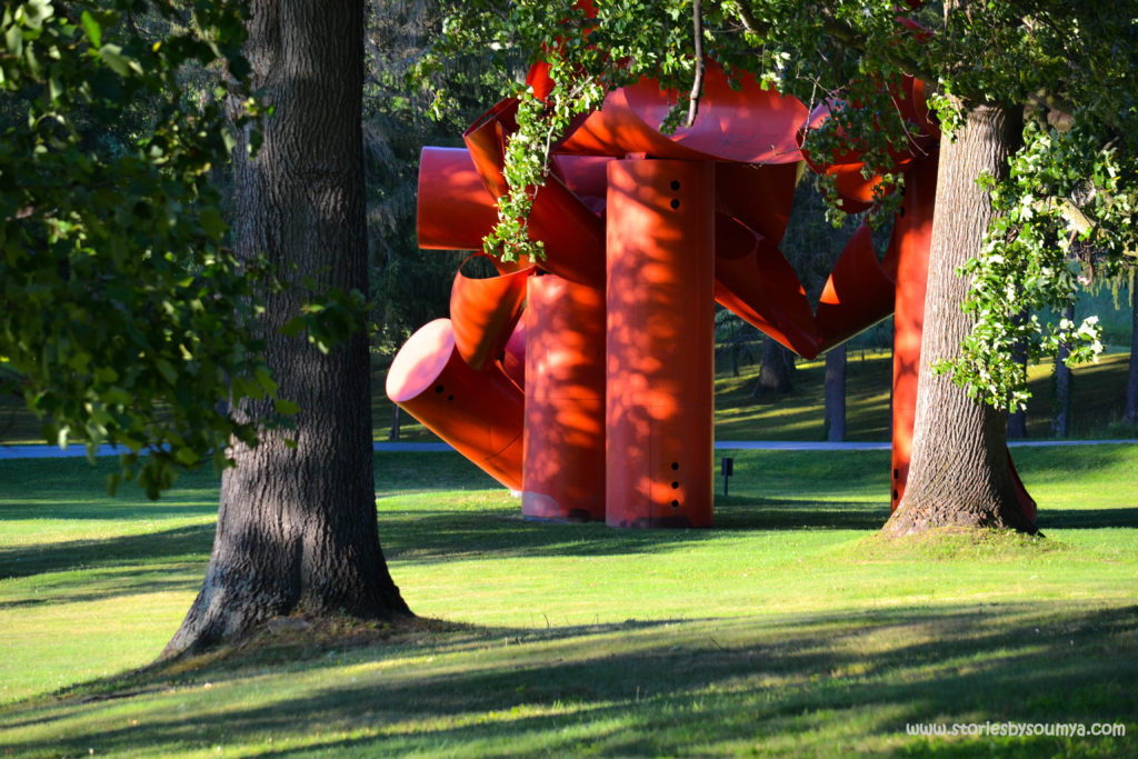 Sculpture Storm King in Summer