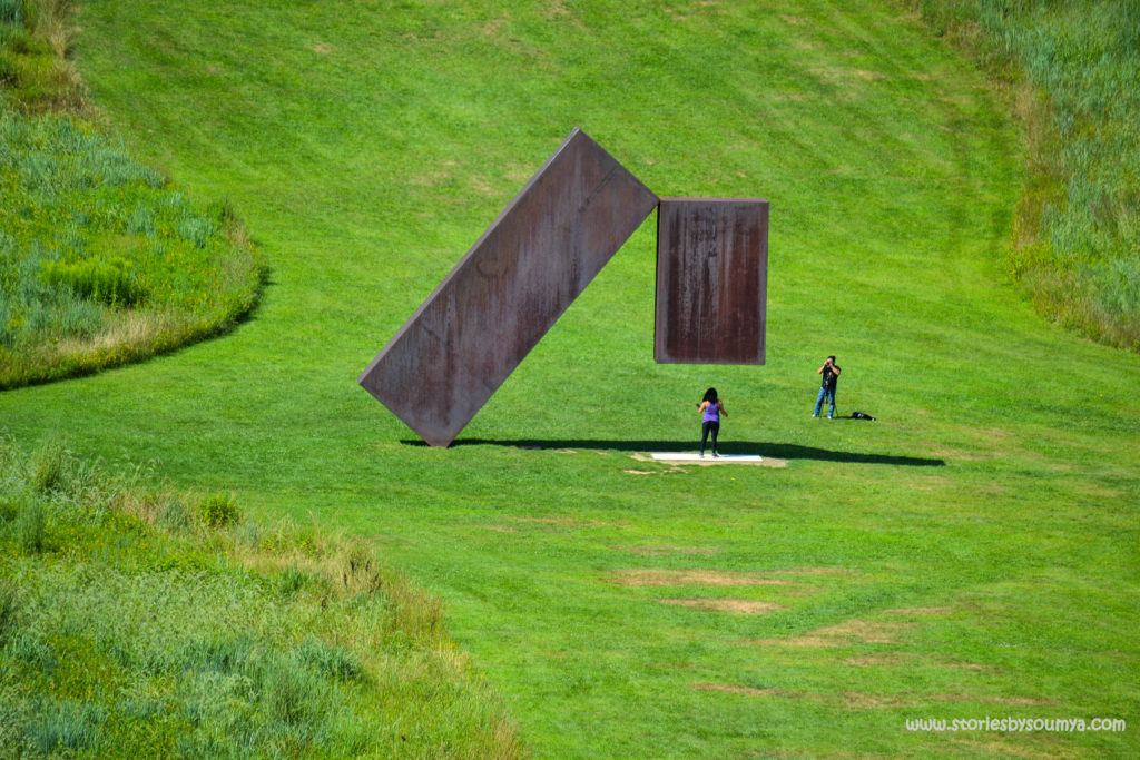 Sculpture Storm King in Summer