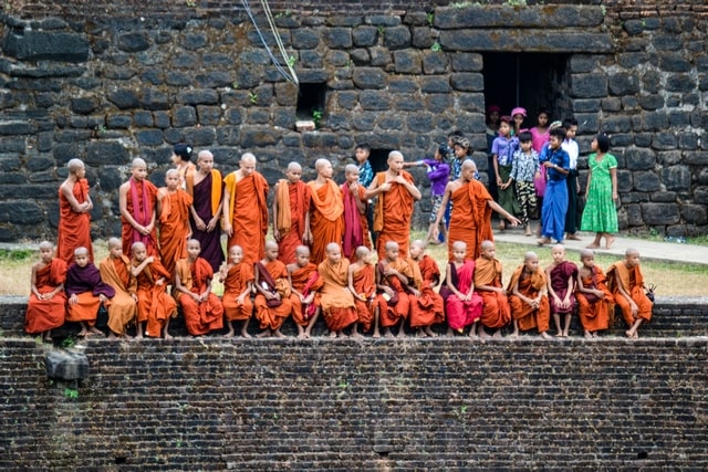 Monks in Mrauk U People Of Myanmar | Burmese Culture and Lifestyle | Stories by Soumya
