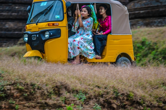 A Tuktuk in Mrauk U People Of Myanmar | Burmese Culture and Lifestyle | Stories by Soumya