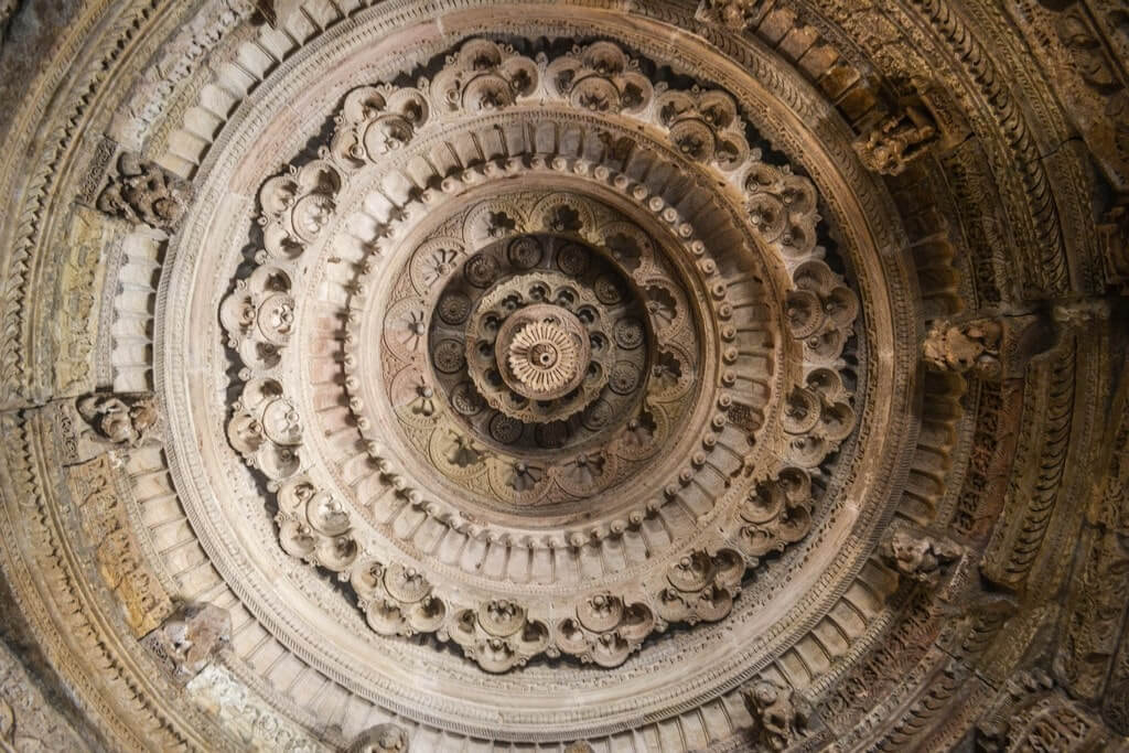 Ceiling of Sabha Mandapa at Modhera