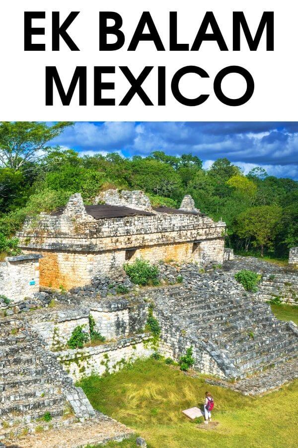 Traveling to Ek Balam ruins in Yucatan Mexico? Grab this handy Ek Balam travel guide with the best things to do at Ek Balam Mayan ruins, how to get to Ek Balam, and lots of travel tips to plan a memorable Ek Balam trip. #EkBalam #Mexico