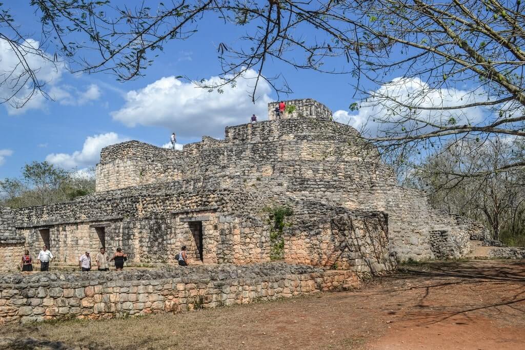 Oval Palace of Ek Balam Mexico