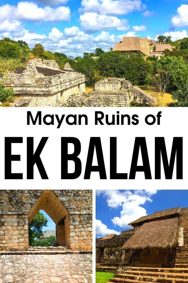 Traveling to Ek Balam ruins in Yucatan Mexico? Grab this handy Ek Balam travel guide with the best things to do at Ek Balam Mayan ruins, how to get to Ek Balam, and lots of travel tips to plan a memorable Ek Balam trip. #EkBalam #Mexico