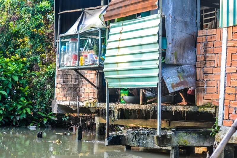 Stilt houses on the Mekong | Life Along The Mekong River in Vietnam | Stories by Soumya