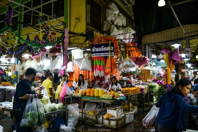 Yodpiman Flower Market Bangkok | Stories by Soumya