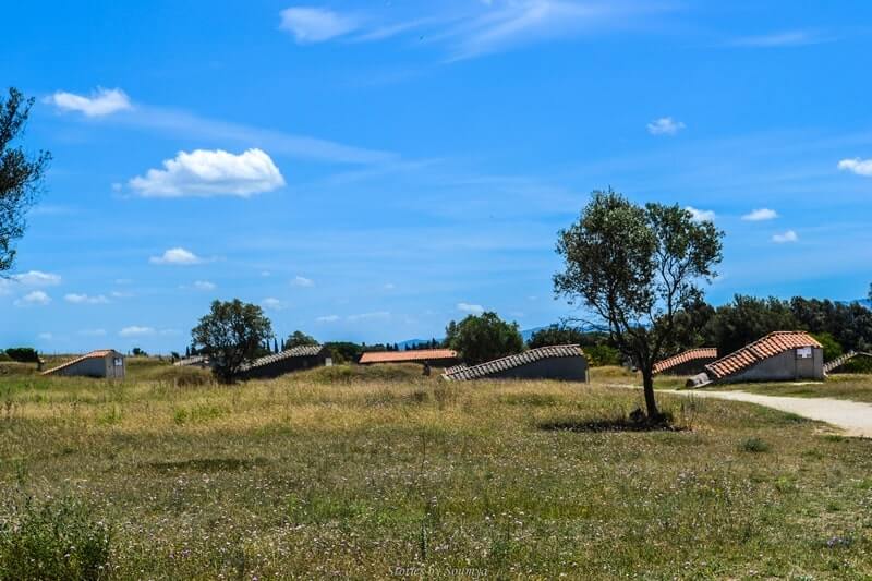 The low mounds at the Necropolis of Tarquinia | Stories by Soumya