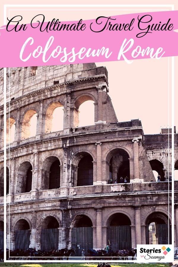 Your complete guide to visiting the #Colosseum in #Rome. Learn all about #tours, #tickets, trivia, and access. Plus an exclusive tip list from seasoned #travelers. #italy #italytravel #colosseumromearchitecture #colosseumguide #travel #wanderlust #europe