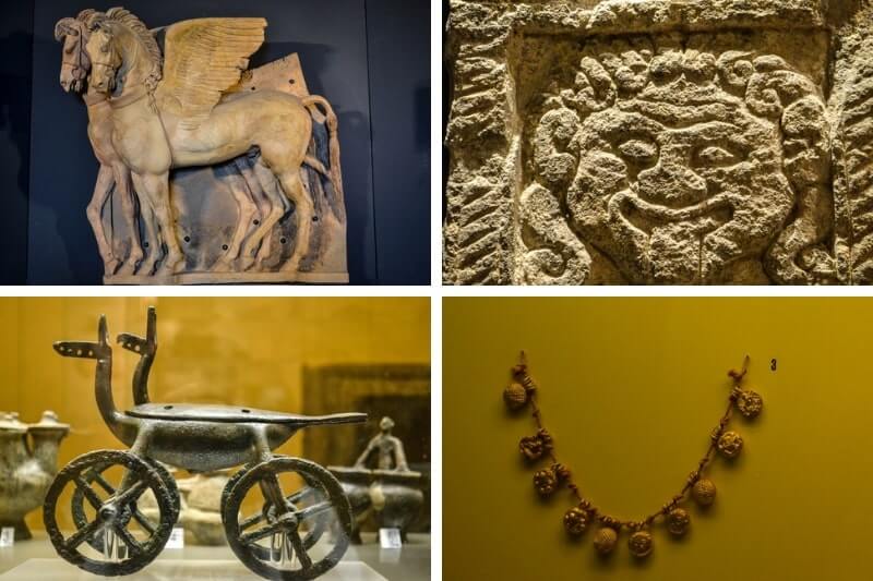 Artifacts at the Tarquinia National Museum | Stories by Soumya