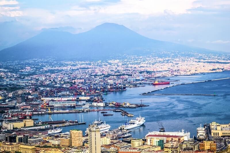 View of Naples and Vesuvius from Posilipo | Stories by Soumya