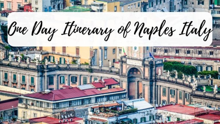 Planning to see Naples in a day? Don't know where to start? We have you covered. Walk through the historic center of Naples, step into charming cathedrals, be enchanted by art, and take a tour of Naples underground. Finish if off with an amazing view of the city by the sea. #Naples #Italy #naplesitalyfood #naplesthingstodo #italytravel