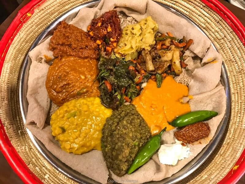 An Ethiopian vegetarian platter at Maharsh Mumbai | Stories by Soumya