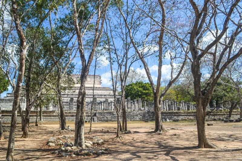 Thousand columns at Chichen Itza | Stories by Soumya