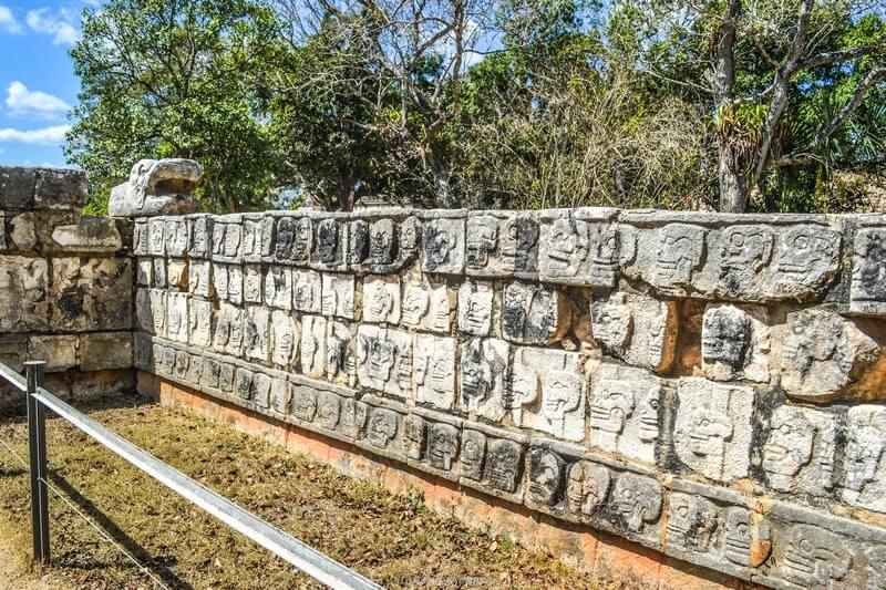 Skull Rack at Chichen Itza | Stories by Soumya