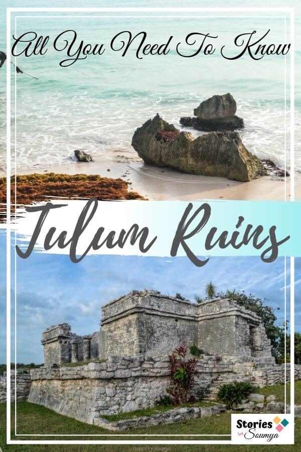 Visiting the Mayan ruins of Tulum? Check out our epic Tulum Ruins Visitor's Guide which gives you all the deets about how to visit this ancient city. #Tulum #Ruins #Mexico
