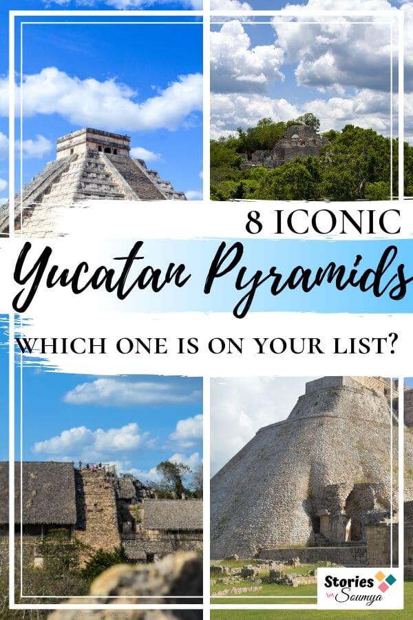 Are you keen to visit (climb) one of the iconic Yucatan pyramids? Not sure which is the best for you? Check out our article on the 8 most iconic pyramids in the Yucatan peninsula of Mexico. And decide for yourself. #yucatanpyramids #yucatanruins #mayanruins #mayanpyramids #mexicopyramids #mexicotravel #yucatanwhattodo #chichenitza #uxmal #coba #tulum