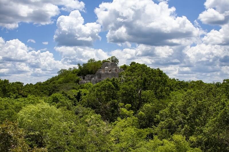 Calakmul Pyramid | Stories by Soumya