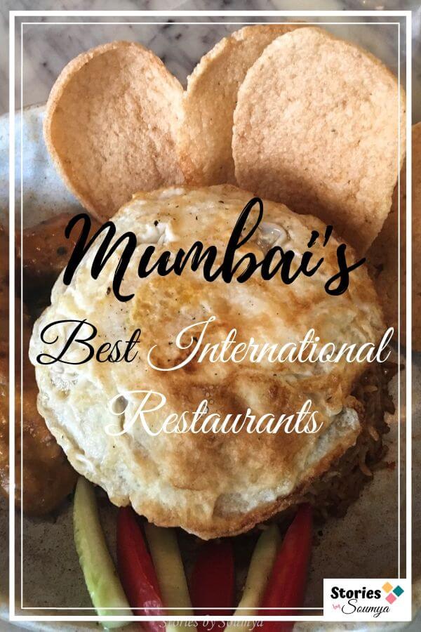 Are you looking for authentic International food in Mumbai India? Or some exotic eat-out options? Check out our tried and tested list of the best restaurants in Mumbai that serve authentic international fare. And do let us know your favorite spot. #mumbaifood #mumbaifoodrestaurants #mumbairestaurants #mumbaibestfood #mumbaibestrestaurants #bestrestaurantsinmumbai #storiesbysoumya #indiarestaurants