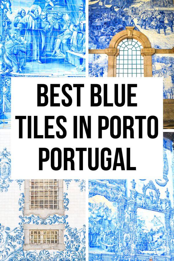 Traveling to Porto Portugal and want to see the best azulejo tiles in Porto? Check out this epic Porto blue tiles bucket list with the 10 best places to see the best Porto azulejos.