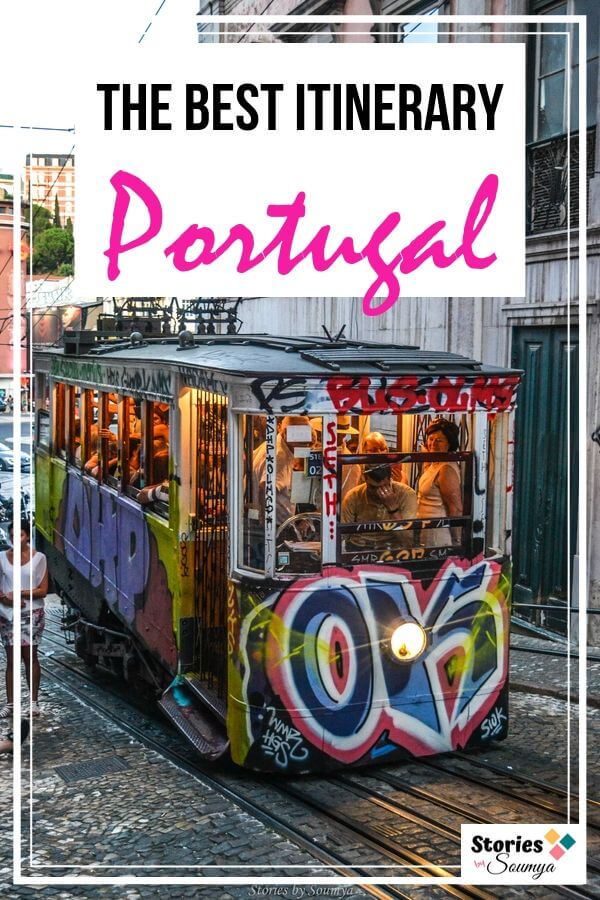 Planning a trip to Portugal? We have the most epic 10 day Portugal itinerary for you. See the bigger cities, charming small towns, eat well, spot Azulejos, tour nature, and do much more. Come, spend 10 days in Portugal with us. #portugaltravelitinerary #portugaltraveltips #lisbon #porto #portugalitinerary10days #portugaldestinations #septembertravel