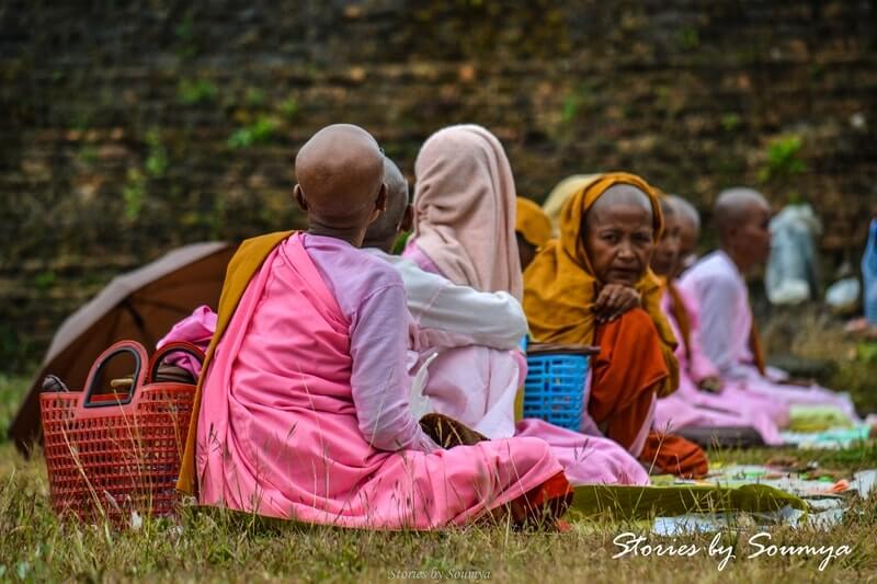 Monks in Mrauk U | Stories by Soumya