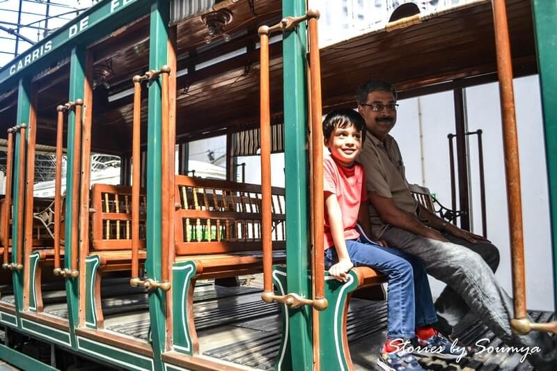 At the Tram Museum in Porto | Stories by Soumya