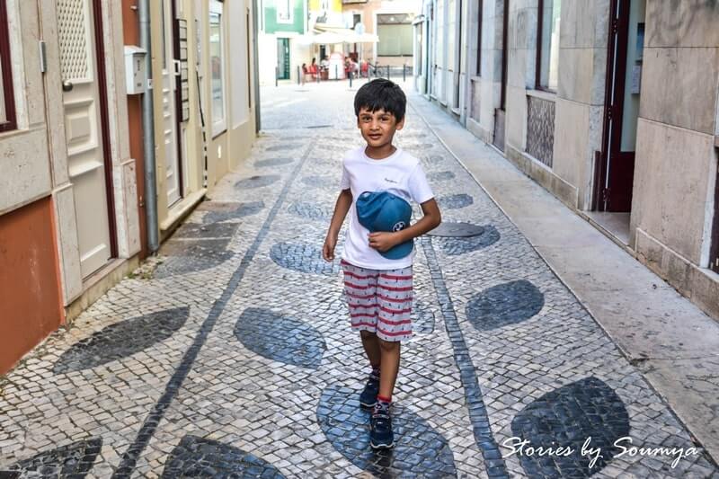 Portuguese pavements in Leiria | Stories by Soumya