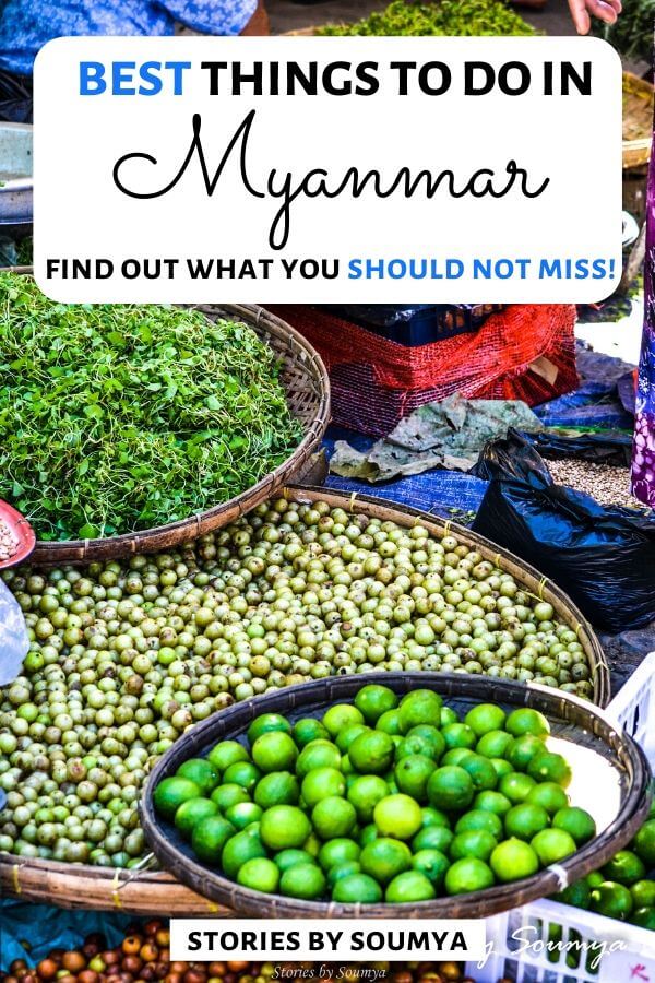 Myanmar is a beautiful country with lots to offer. Ancient temples, white sand beaches, delicious food, and smiling people - here are the 16 most amazing things to do in Myanmar. Travel with us through Yangon, Bagan, Mandalay, Ngapali, and one secret destination! #myanmartravel #wanderlust #thingstodoinbagan #thingstodoinyangon