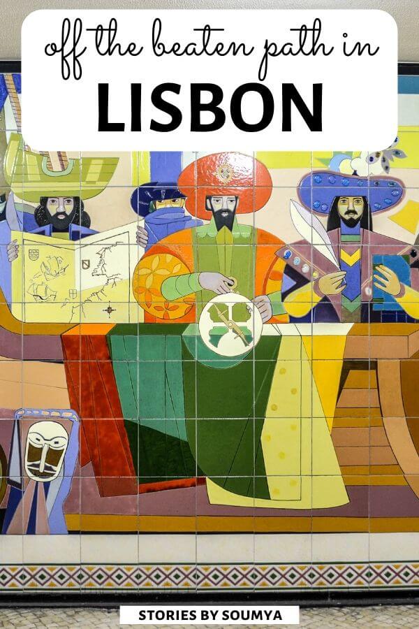 Looking for off the beaten path destinations in Lisbon? Wish to avoid the crowds? Then look no further. From walking on an aqueduct to shopping at a female thieves market, we have 9 quirky activities listed for you here. You will love them all. #lisbonoffbeat #thingstodoinlisbon #bestoflisbon #portugaltravel