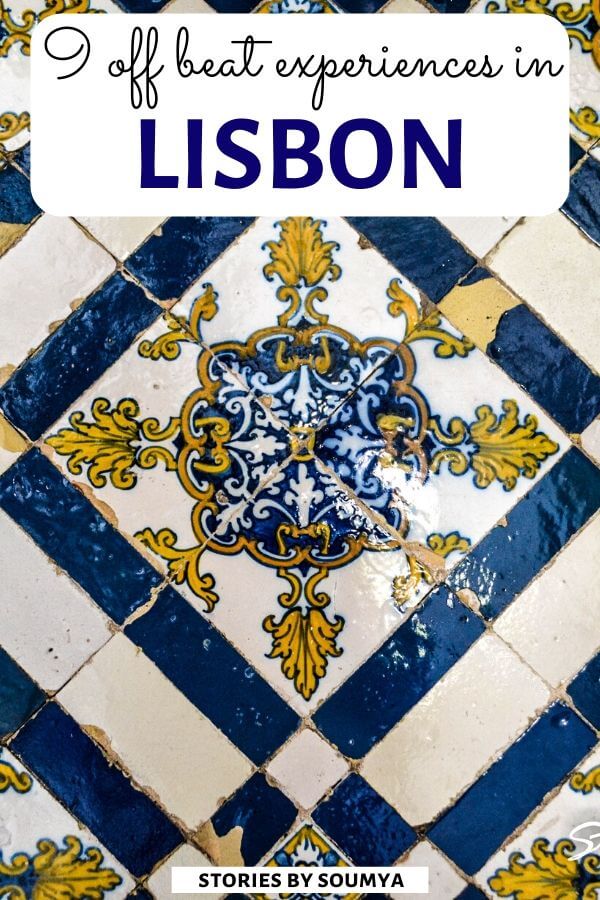 Looking for off the beaten path destinations in Lisbon? Wish to avoid the crowds? Then look no further. From walking on an aqueduct to shopping at a female thieves market, we have 9 quirky activities listed for you here. You will love them all. #lisbonoffbeat #thingstodoinlisbon #bestoflisbon #portugaltravel