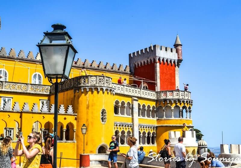 Pena Palace in Sintra | Stories by Soumya