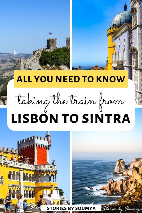 An exclusive travel guide on how to get from Lisbon to Sintra by train. Travel within by public transport. Lisbon to Sintra | Sintra day trip | Day trip from Lisbon to Sintra | Sintra travel | Getting to Sintra from Lisbon | Lisbon Portugal Sintra | Lisbon day trip | Portugal by train #sintra #lisbon #travelbytrain #portugaltravel