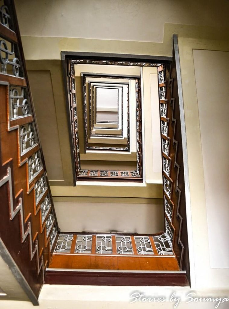 Beautiful staircases in the buildings at Oval | Stories by Soumya