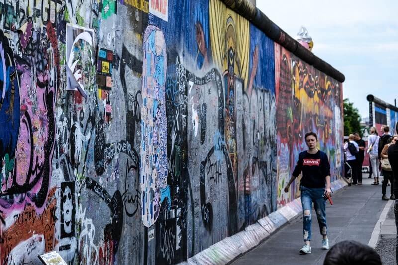 East Side Gallery in Berlin