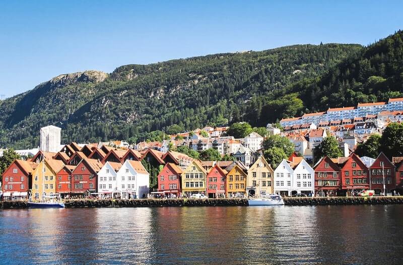 Bergen Norway - not a very well known medieval town in Europe