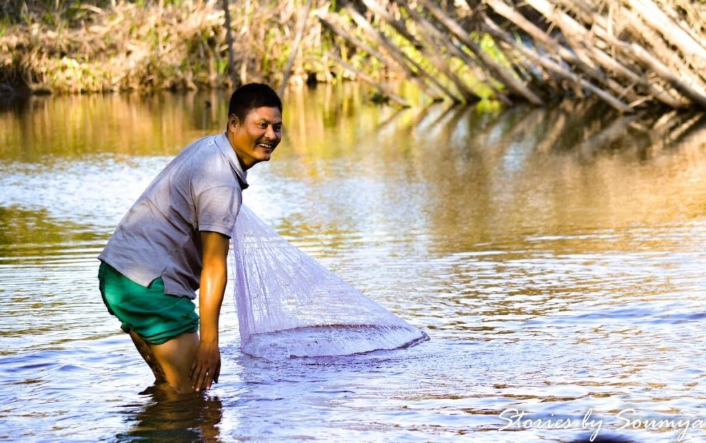 Fisherman in Bodoland