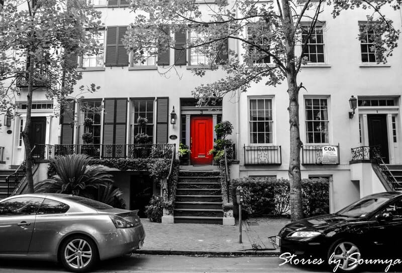 My favorite red door in Savannah