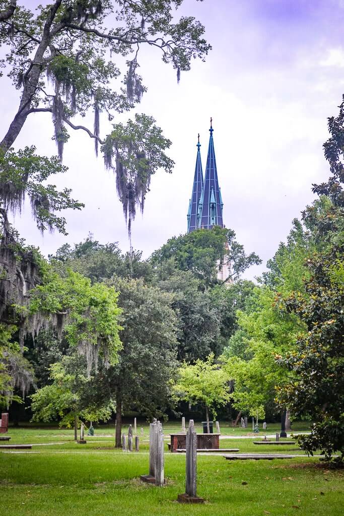 Colonial Park Cemetery in Savannah