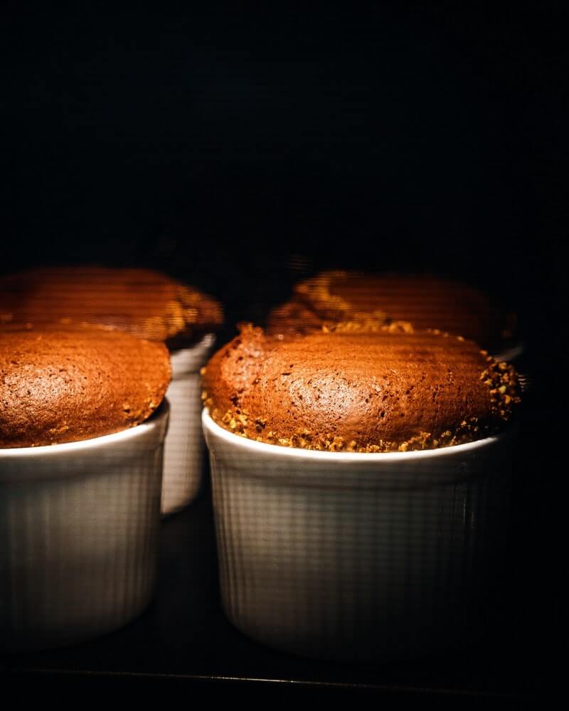 Chocolate Souffle from France - one of the most difficult-to-make European desserts
