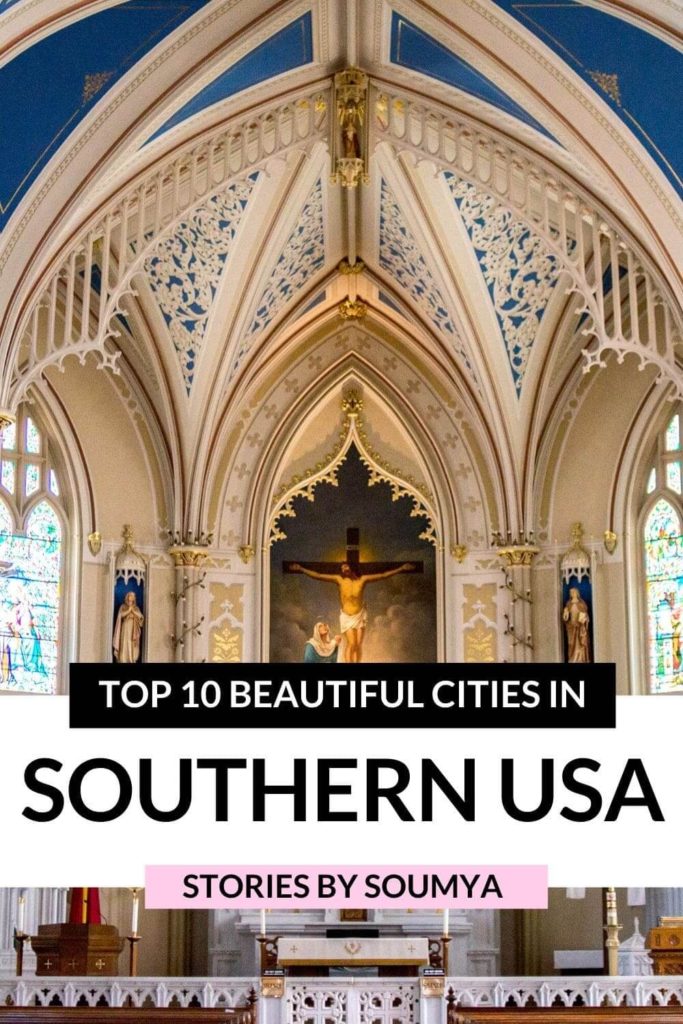 The most beautiful cities in American South