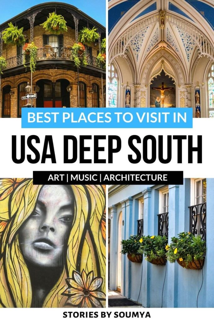 The most beautiful cities in American South