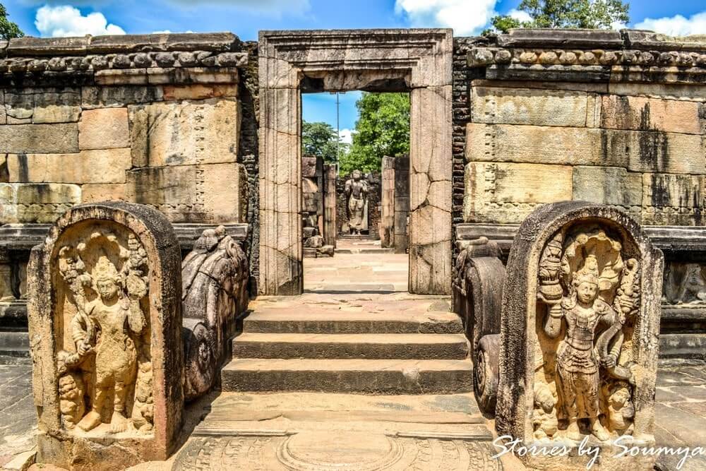 Hatadage at Polonnaruwa Sacred Quadrangle