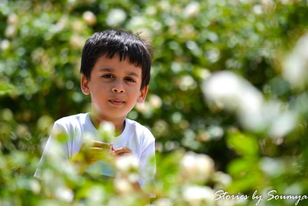 Kid at Leu Gardens Orlando