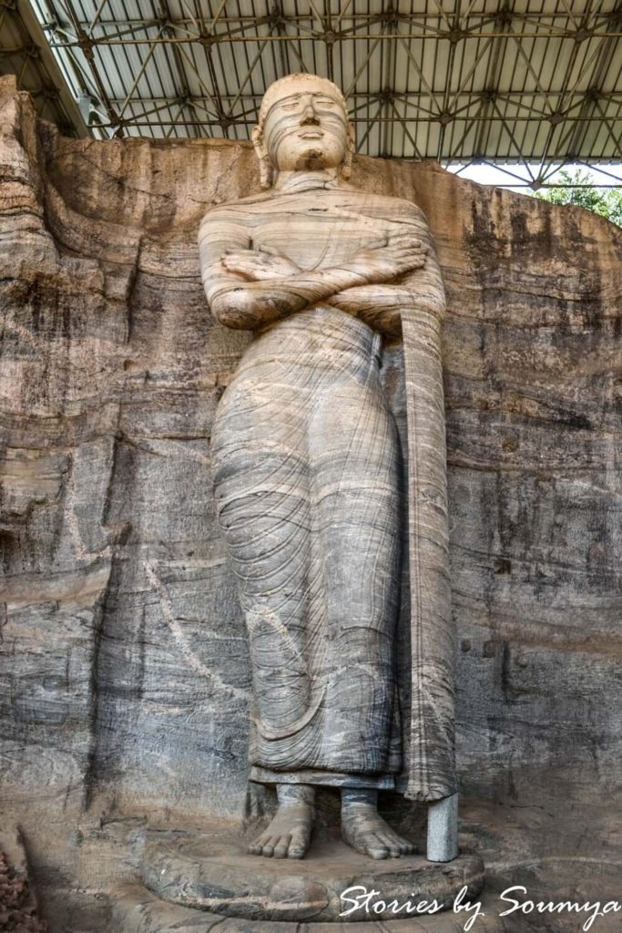 Standing Buddha at Gal Vihara