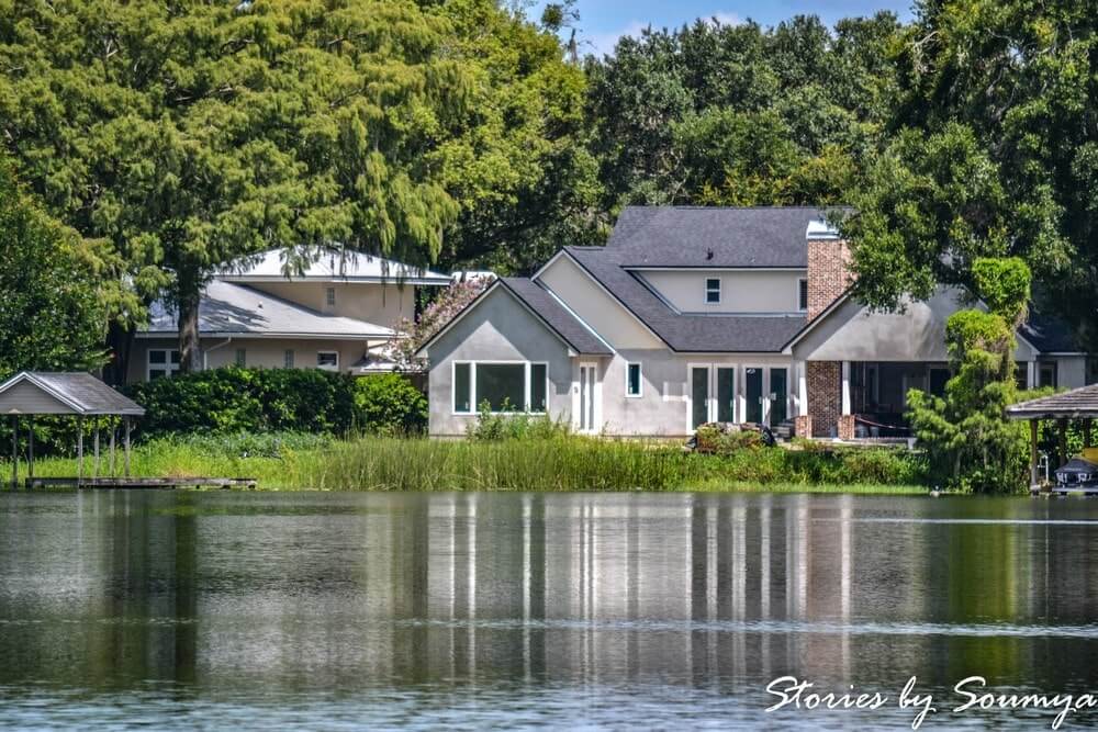 View across Lake Rowena