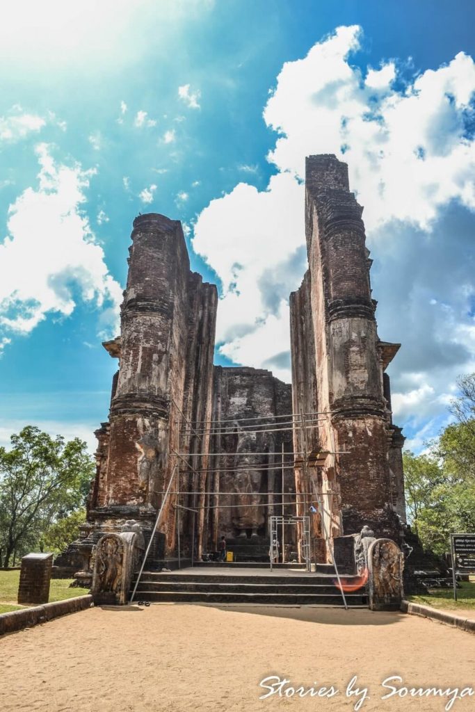 Lankatilaka Vihara in Polonnaruwa