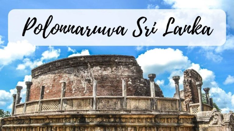 Ancient City of Polonnaruwa in Sri Lanka