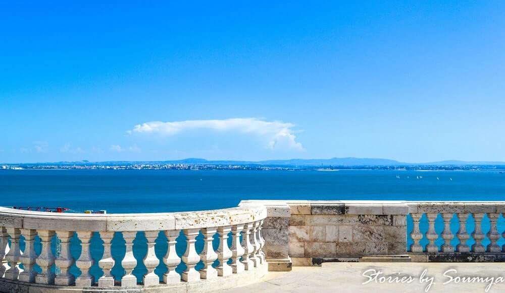 View from National Pantheon in Lisbon